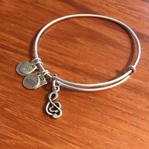 Alex and Ani Musical Note Bangle